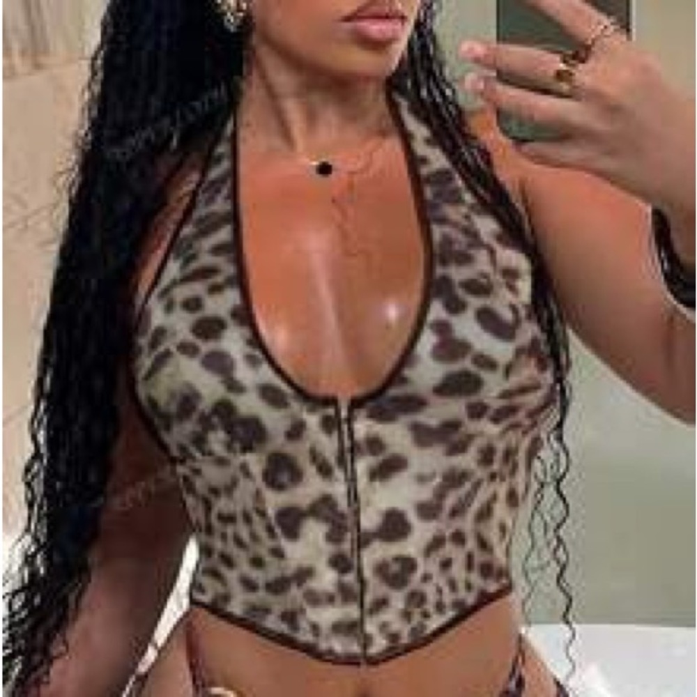 Cheetah Corset
